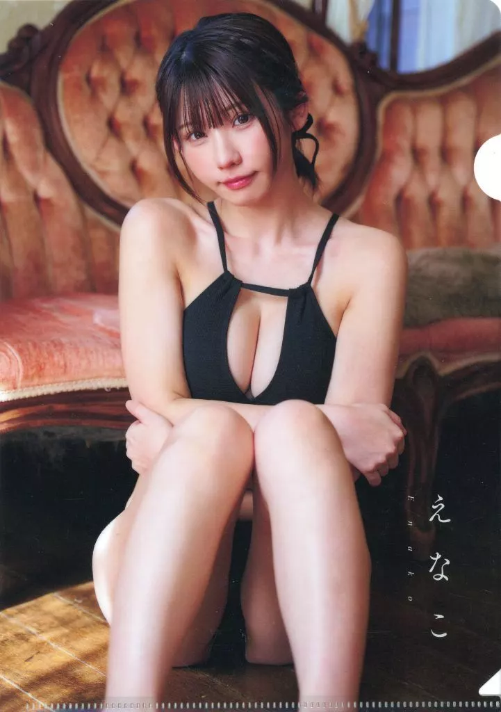 駿河屋 -<中古>えなこ B5両面クリアファイル 漫画アクション 2025年5月 