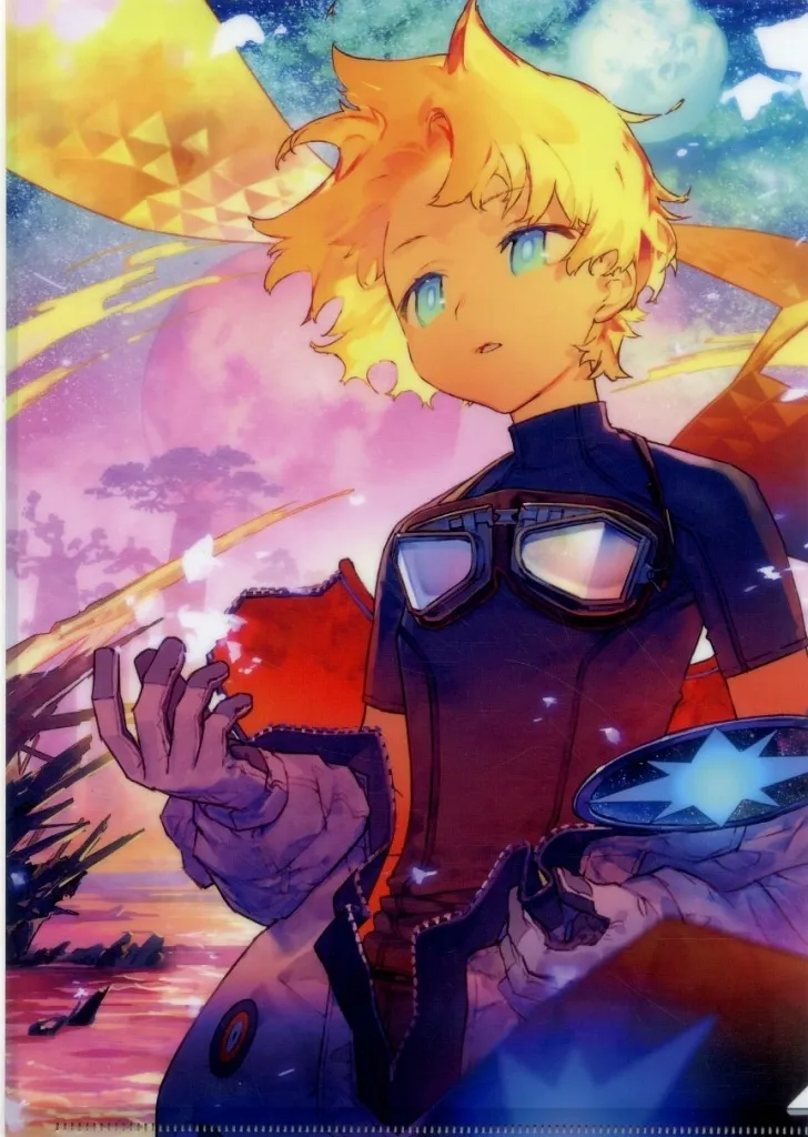 クリアファイル　フォーリナー/ボイジャー A4クリアファイル 「Fate/Grand Order Servant Art Chronicle -最終再臨展-」