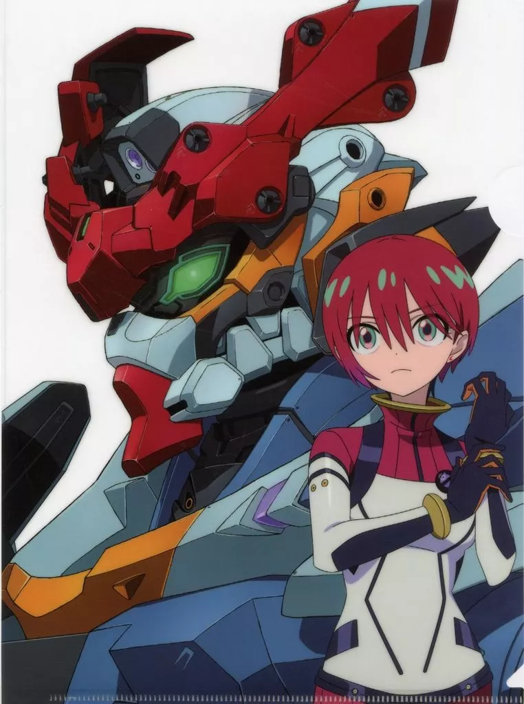 アマテ・ユズリハ(マチュ)&GQuuuuuuX A4 「機動戦士Gundam GQuuuuuuX」 月刊ニュータイプ 2025年8月号 付録