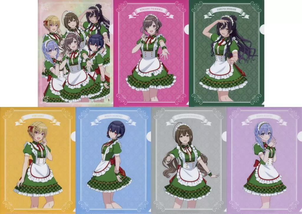 集合 A4クリアファイル7枚セット 「アイドルマスター シャイニーカラーズ」 セブンネット限定