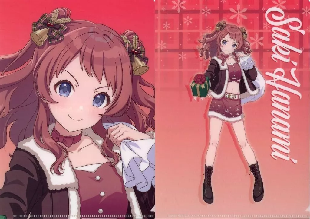 花海咲季 A5クリアファイルセット 「学園アイドルマスター fete de Noel POP UP STORE」