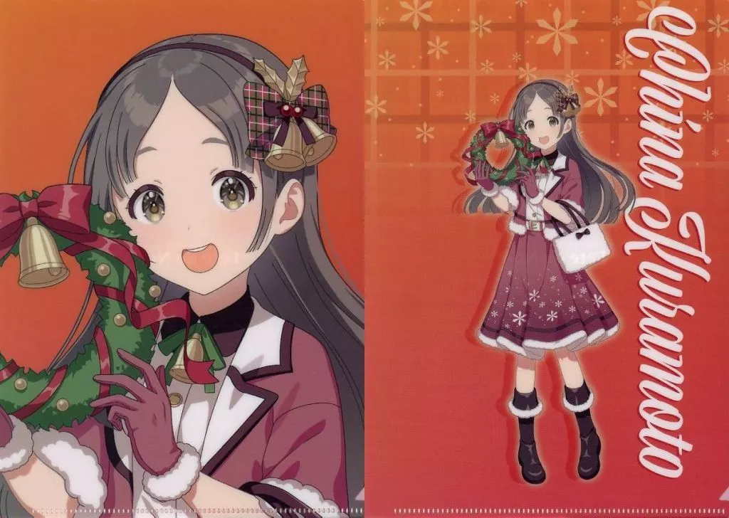 倉本千奈 A5クリアファイルセット 「学園アイドルマスター fete de Noel POP UP STORE」