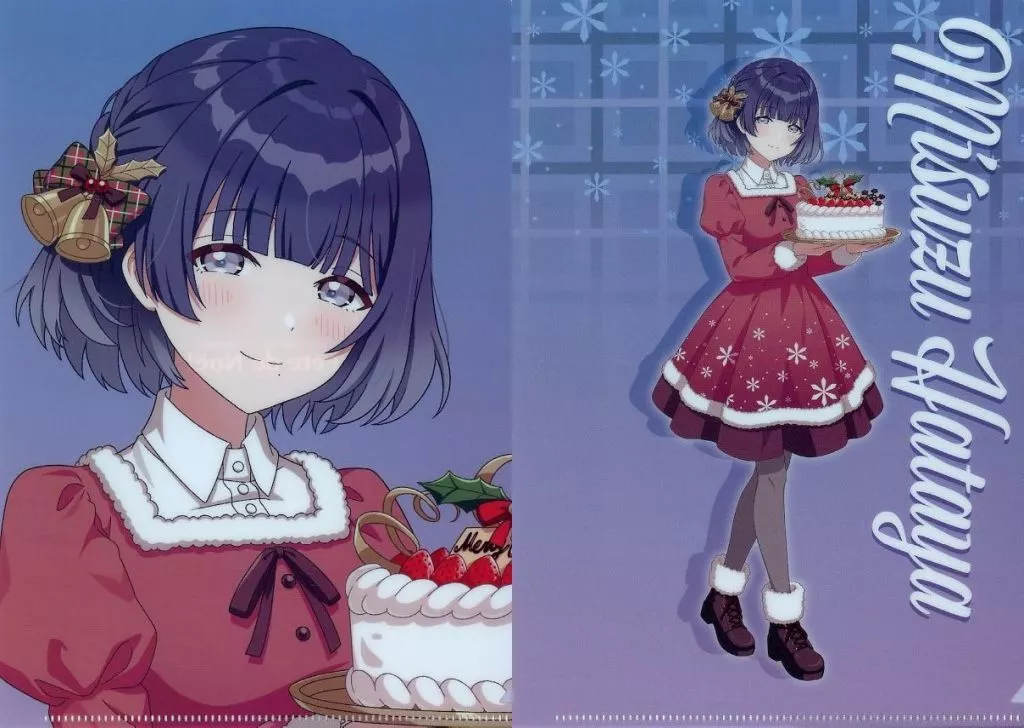 秦谷美鈴 A5クリアファイルセット 「学園アイドルマスター fete de Noel POP UP STORE」