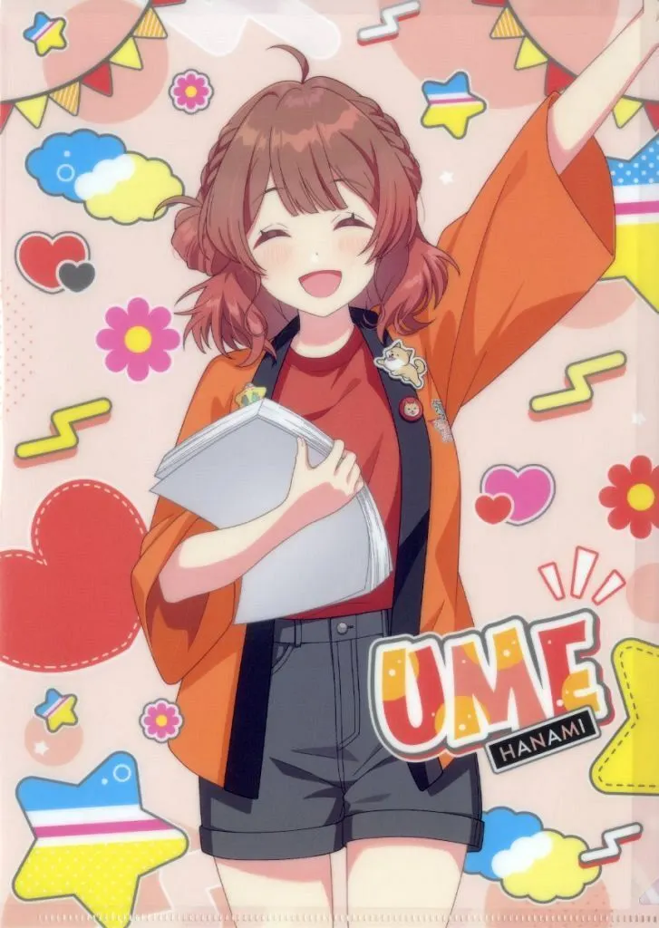 花海佑芽 A4クリアファイル 初星文化祭フェア 「学園アイドルマスター」
