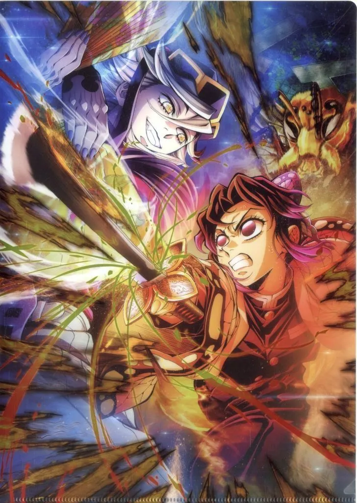 第4弾キービジュアル A4メタリッククリアファイル 「劇場版 鬼滅の刃