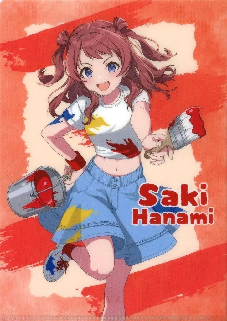 花海咲季 A5オリジナルクリアファイル 「学園アイドルマスター×アトレ秋葉原」 イベントスペース対象商品購入特典