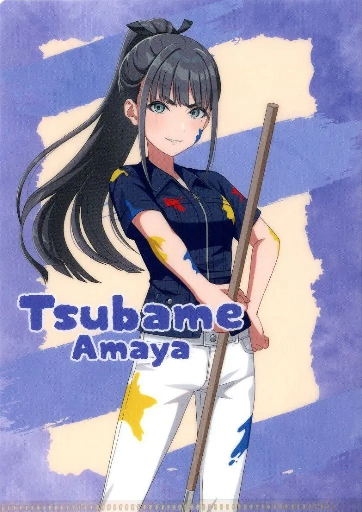 雨夜燕 A5オリジナルクリアファイル 「学園アイドルマスター×アトレ秋葉原」 イベントスペース対象商品購入特典