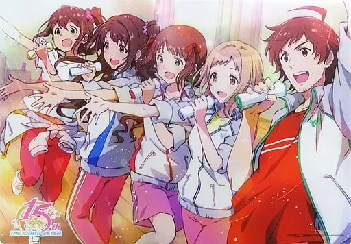 集合(アイドルマスター15周年記念) 公式デスクマット 「アイドルマスター」