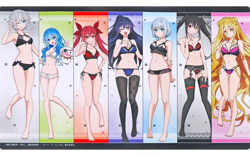 集合(10th ANNIVERSARY ランジェリー ver.) ラバー 「デート・ア・ライブIV」