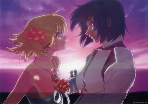 アスラン・ザラ＆カガリ・ユラ・アスハ/横 ビジュアルマット 「一番くじ 機動戦士ガンダムSEED」 E賞