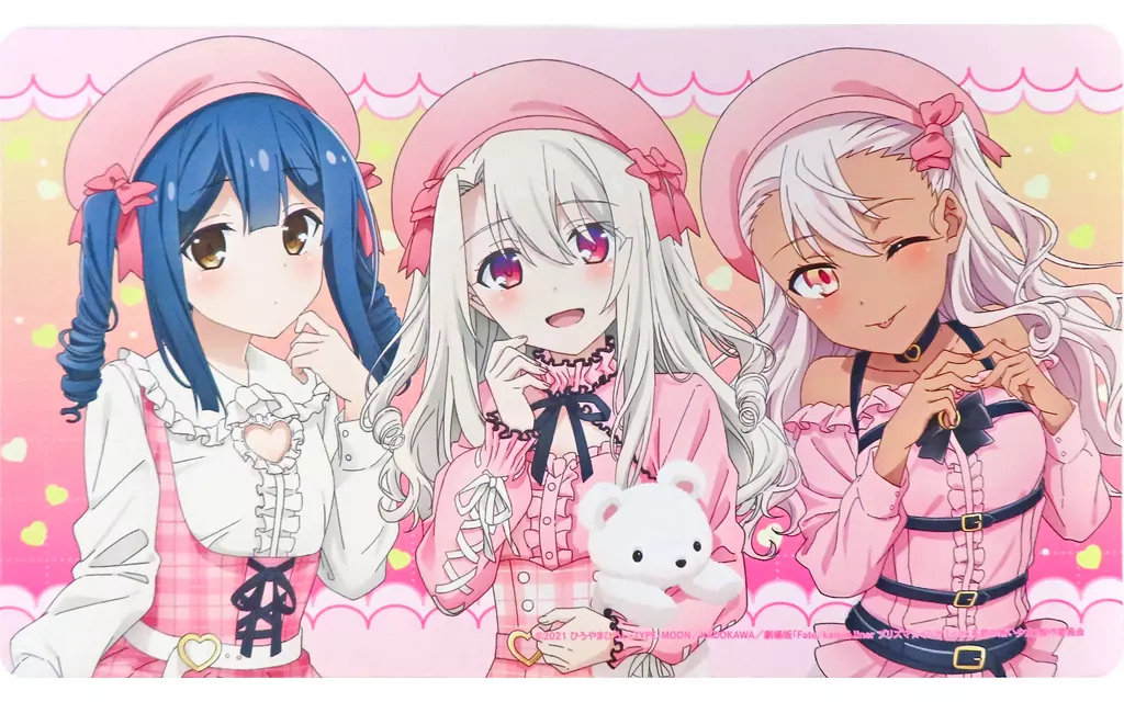 駿河屋 -<中古>美遊＆イリヤ＆クロエ 描き下ろしイラスト PINK kawaii
