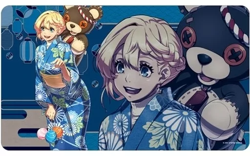 【新品未使用】ブリジット お祭り マルチデスクマット ラバーマット 駿河屋 -<中古>ブリジット お祭りver. 描き下ろしイラスト