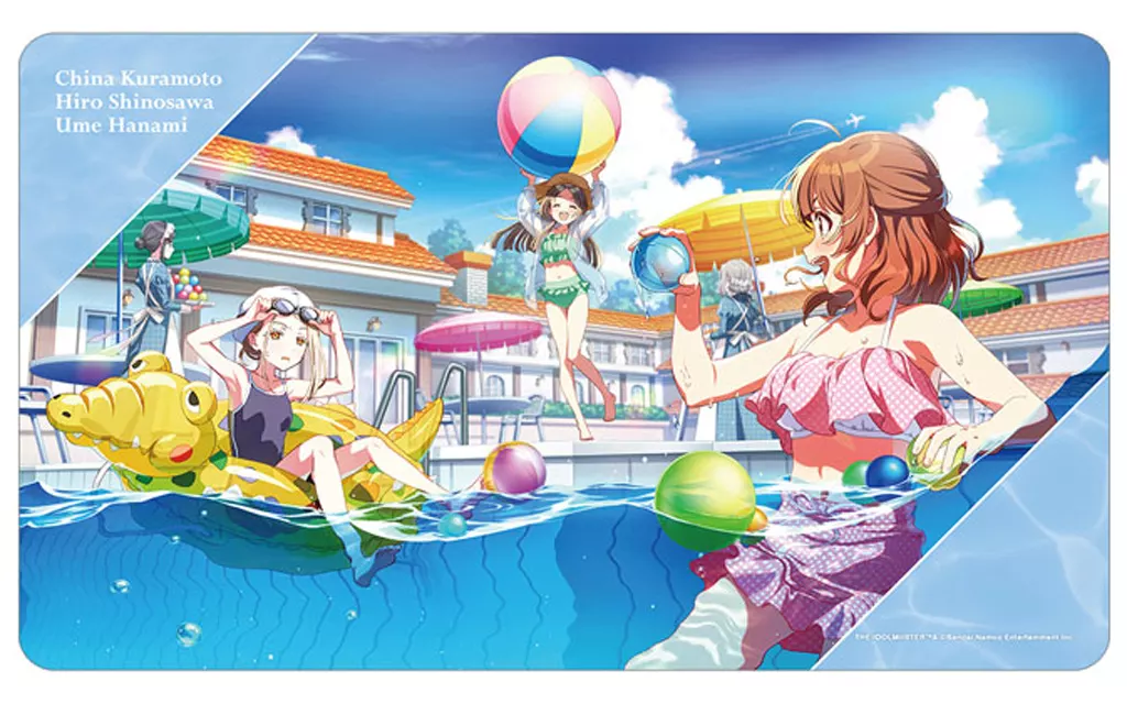 倉本千奈＆篠澤広＆花海佑芽 マルチデスクマット 「学園アイドルマスター」