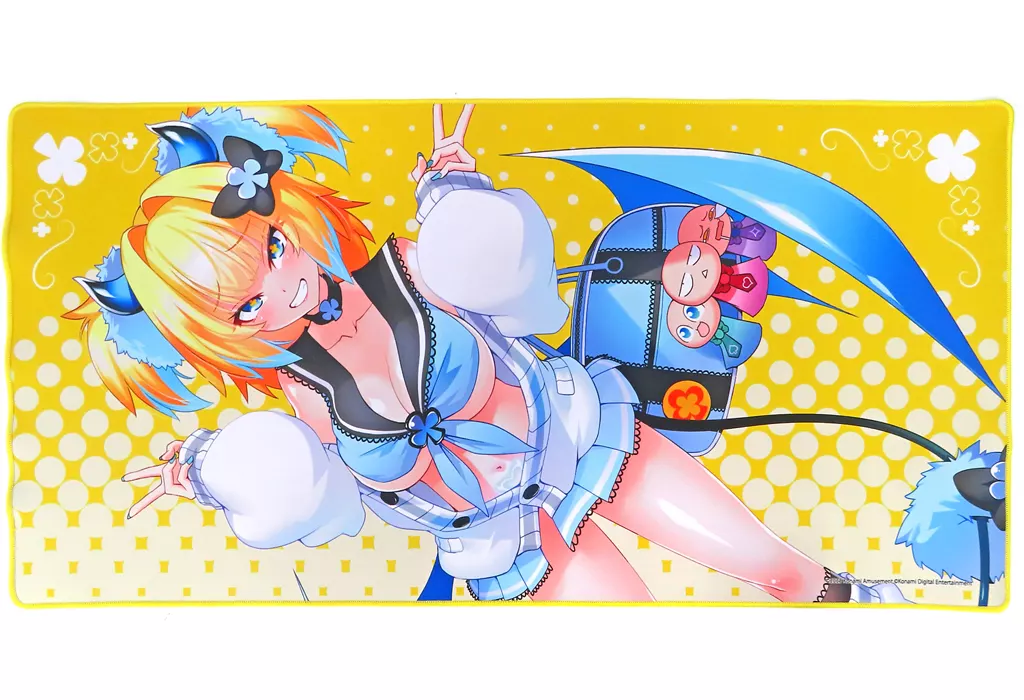 プルーン(サキュバスチア、サキュバスギャル)、ボンガスク水にゃんこデスクマット BOMBERGIRL プルーン サキュバスチアコスVer. | ホビージャパン限定