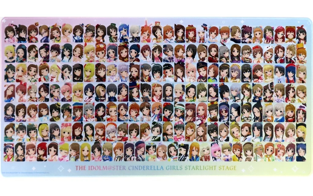 集合 190人デスクマット 「アイドルマスター シンデレラガールズ POPUP SHOP -KAWAII ぱれーど-」