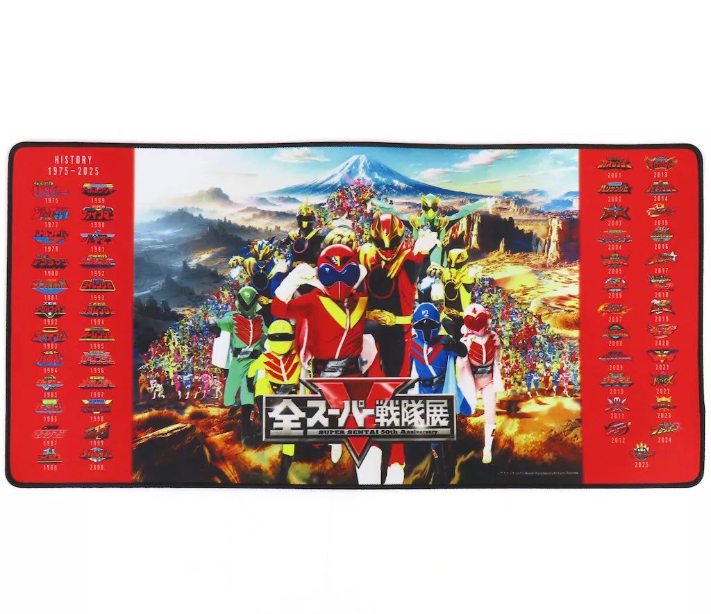 メインビジュアル デスクマット 「全スーパー戦隊展」