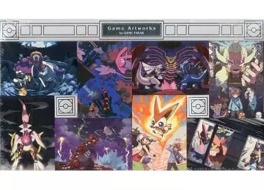 【未開封完品】Game Artworks by ゲームフリーク メモ帳 駿河屋 -<中古>Game Artworks by GAME FREAK メモセット(8種セット
