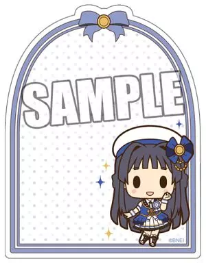 最上静香 ダイカットふせん ミニキャラVer. 「アイドルマスター ミリオンライブ!」