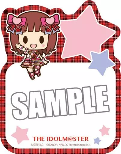 天海春香 ダイカットふせん ミニキャラVer. 「アイドルマスター」