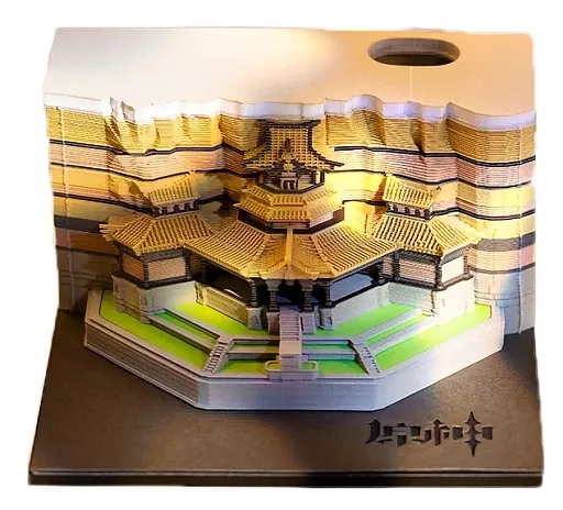 [単品] 黄金屋立体メモスタンド 「CD 原神 皎月雲間の夢 Original Soundtrack BOX」 同梱特典