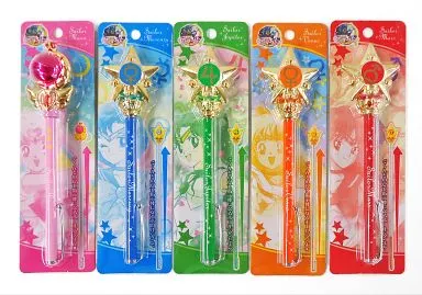 ペン　5本セット(内部5戦士) ミラクルロマンス指示ボール 「美少女戦士セーラームーン」
