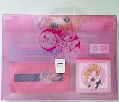 文房具その他　さくらのお道具箱(収納用B4クリアホルダー付き) 「カードキャプターさくら」