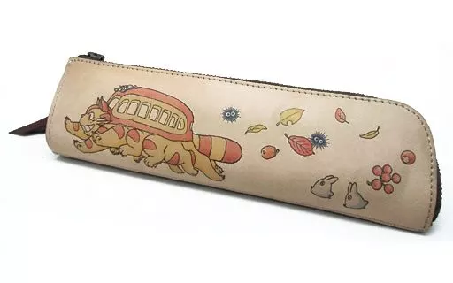 となりのトトロ　ネコバス走る! アートレザーシリーズ ペンケース 駿河屋 -<新品/中古>ネコバス走る! アートレザーシリーズ ペンケース