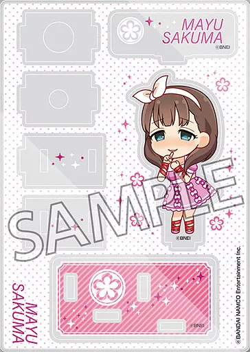 04.佐久間まゆ アクリルペンスタンド あしすたんど 「アイドルマスター シンデレラガールズ」