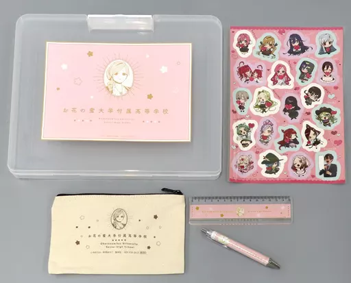 駿河屋 -<中古>野澤ゆき子イラスト お花の蜜学園謹製ステーショナリー 