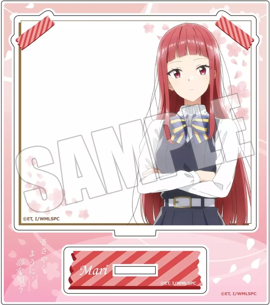 筒井真理 アクリルメモスタンド 「ささやくように恋を唄う」_image