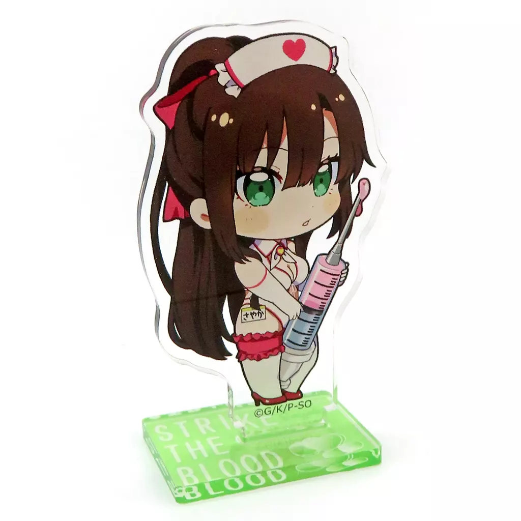 煌坂紗矢華 ナース水着 アクリルメモスタンド 「ストライク・ザ・ブラッド POP UP SHOP in ボークス秋葉原ホビー天国2」_image