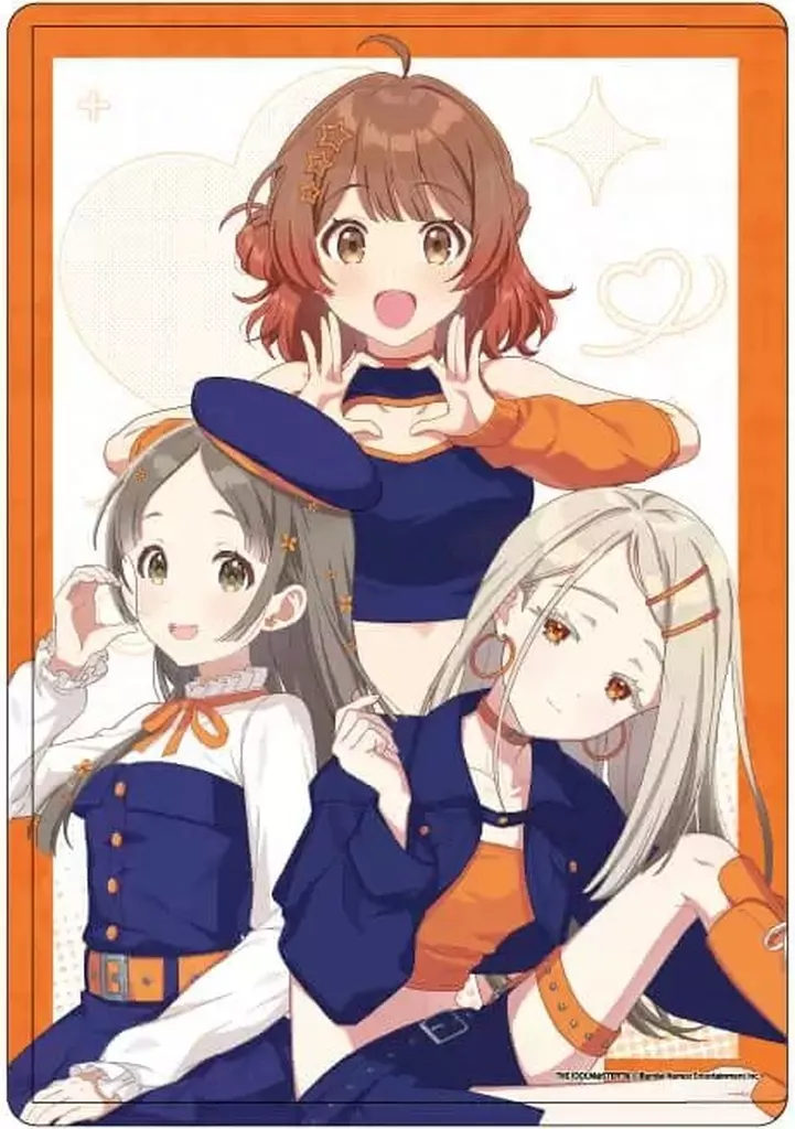 倉本千奈＆篠澤広＆花海佑芽 キャラクリアケース シミラールック衣装ver.(描き下ろしイラスト) 「学園アイドルマスター グッズフェア in ゲーマーズ」