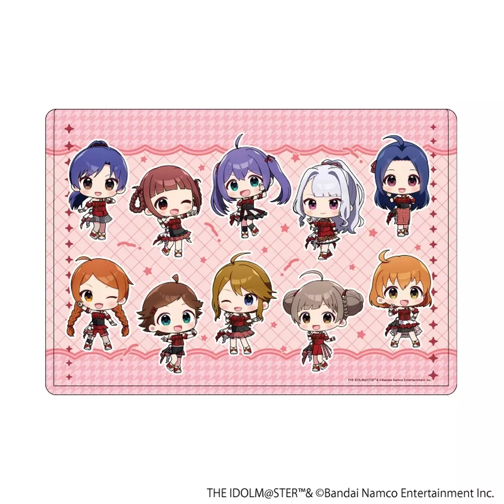 07.集合デザイン(アイドル衣装ver.)ミニキャライラスト キャラクリアケース 「アイドルマスター ミリオンライブ!」