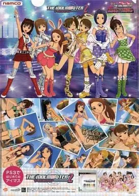 アイドルマスター クリアファイル(春香/他ver)「THE IDOLM＠STER アイドルマスター」ナムコキャンペーングッズ