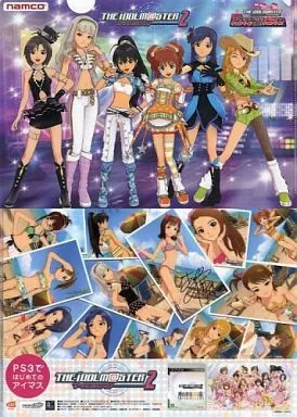 アイドルマスター クリアファイル(美希/他ver)「THE IDOLM＠STER アイドルマスター」ナムコキャンペーングッズ
