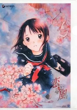 クリアファイル　小日向七夏 クリアファイル「DVDソフト 恋風」特典 駿河屋 -<中古>小日向七夏 クリアファイル「DVDソフト 恋風」特典