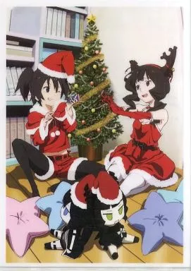 駿河屋 -<中古>マト＆ヨミ クリスマスイラストクリアファイル