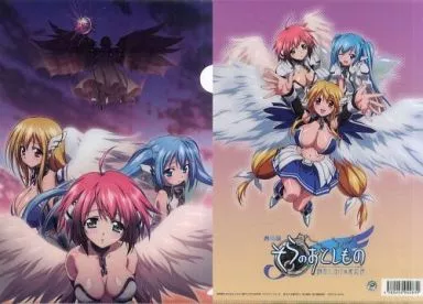 そらのおとしもの イカロス ニンフ アストレア 風音日和 4点セット ニンフ with イカロスとアストレア｜劇場版そらのおとしもの