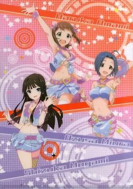 天海春香＆三浦あずさ＆最上静香 A4クリアファイル 「アイドルマスター ミリオンライブ!」 ローソン限定