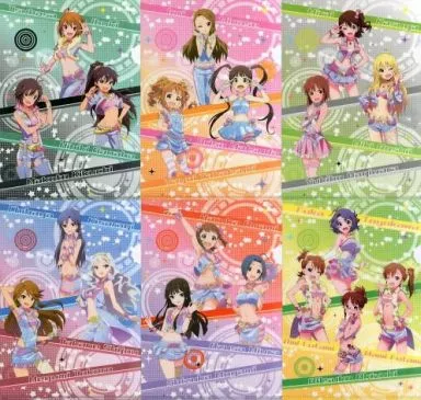 全6種セット A4クリアファイル 「アイドルマスター ミリオンライブ!」 ローソン限定
