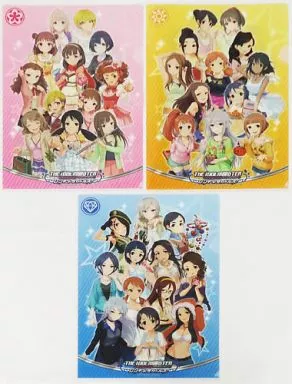 集合セット A4クリアファイル(3枚セット) 「一番くじV アイドルマスター シンデレラガールズ」 E賞