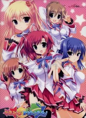集合(5人) A4 「とらぶる＠すぱいらる」 ぺんしる2011新春キャラバン ジャンケン大会景品