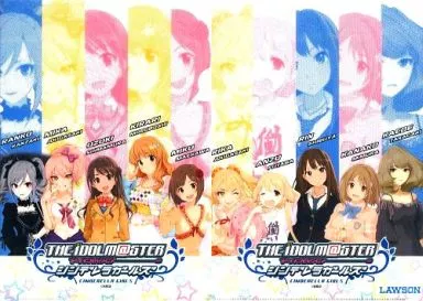 [単品] 集合(5人)/集合(5人) A4クリアファイル 「アイドルマスター シンデレラガールズ グッズセット」 C82 ローソン国際展示場駅前店限定