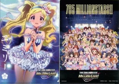 エミリー A4クリアファイル 「アイドルマスター ミリオンライブ!」 ローソンキャンペーン品