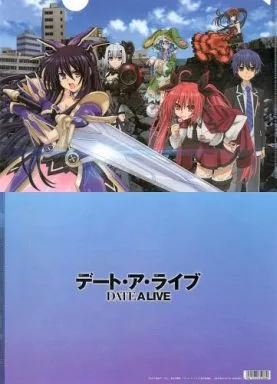 集合(背景：瓦礫) A4 「デート・ア・ライブ」
