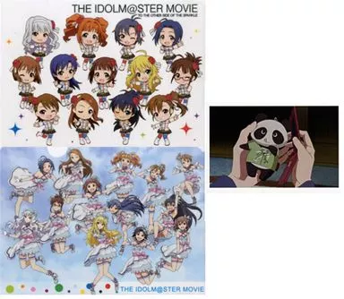 集合(等身/SD) A4クリアファイル＆ポストカード 「一番くじ アイドルマスター MOVIE 輝きの向こう側へ!」 G賞