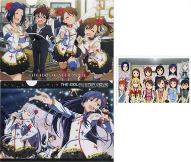 集合(衣装) A4クリアファイル＆ポストカード 「一番くじ アイドルマスター MOVIE 輝きの向こう側へ!」 G賞