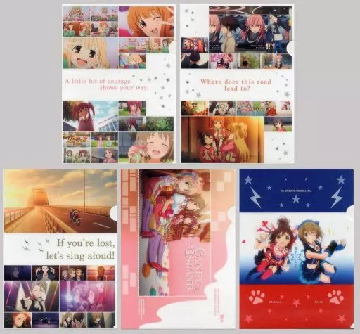 3.A4クリアファイルセット(5枚セット) 「一番くじプレミアム アイドルマスター シンデレラガールズPART1」 H賞