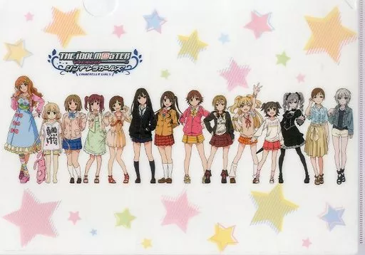 集合 A4クリアファイル 「ロッテリア×Newtype×アイドルマスター シンデレラガールズ 抽選くじ」 E賞