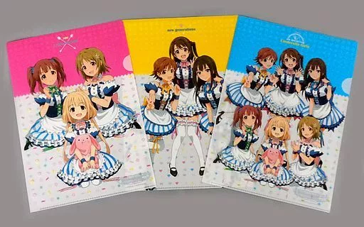 集合 オリジナルクリアファイルセット(3枚組) 「アイドルマスター シンデレラガールズ」 ローソン限定